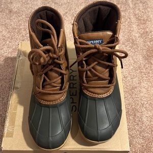 Great Condition Used Kids Sperry Duck Boots